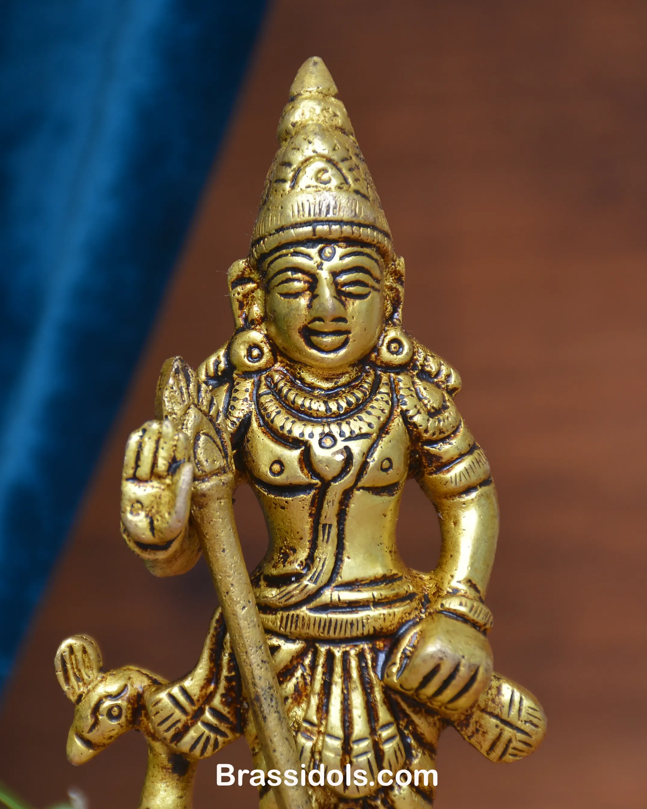 Standing Peacock Murugan vel - secondary