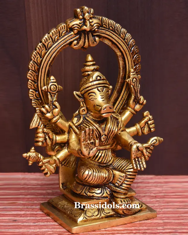 Frame Varahi with Base - secondary