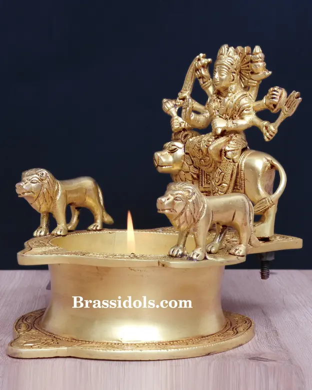 Brass Durga Katora (6 Inch) - secondary
