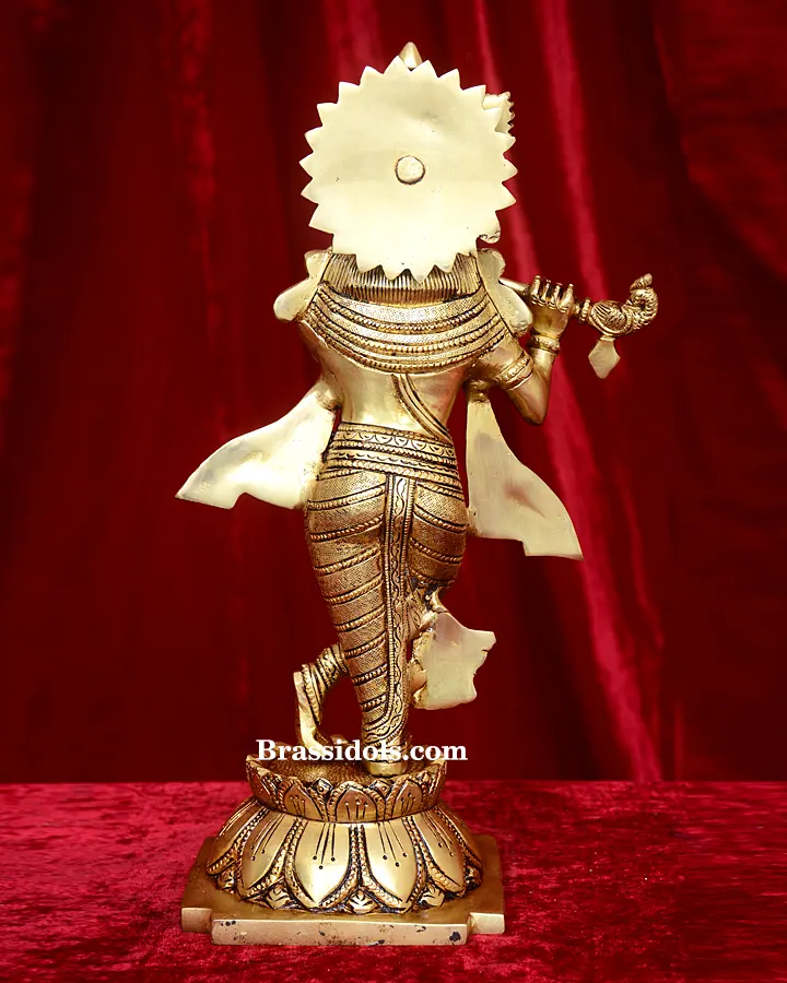 Base Standing Radha Krishna - secondary