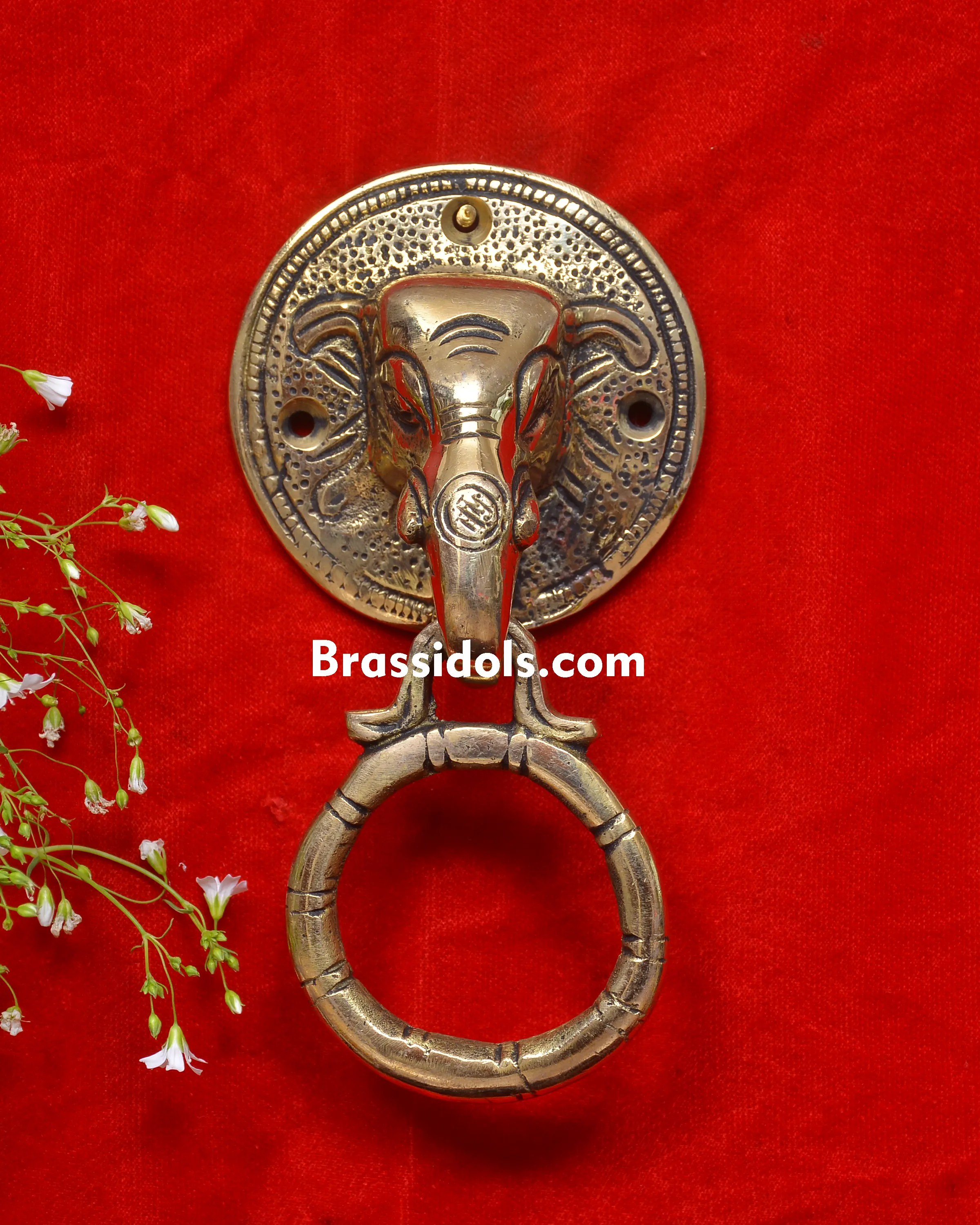 GANESH DOOR KNOCKERBrass Idols