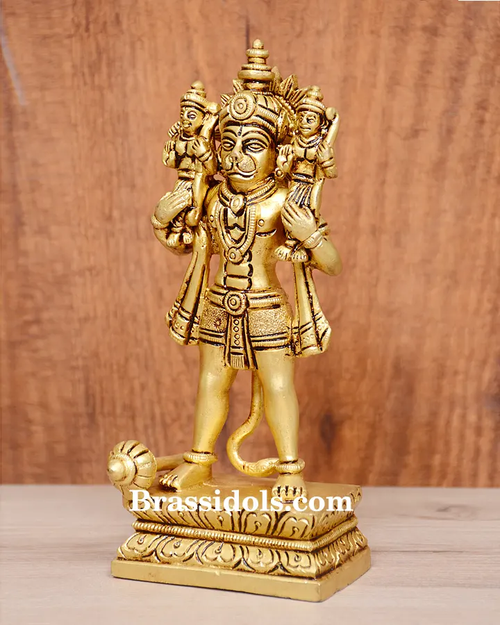 Standing Ram with Laxman & Hanuman - secondary