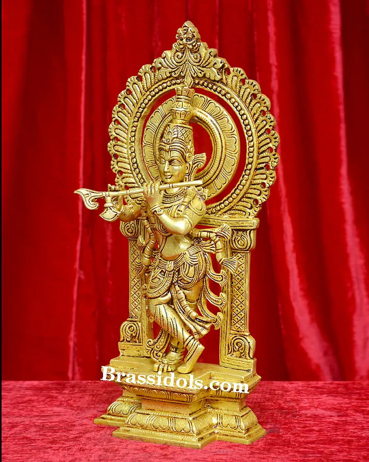 Frame Krishna With Base - secondary