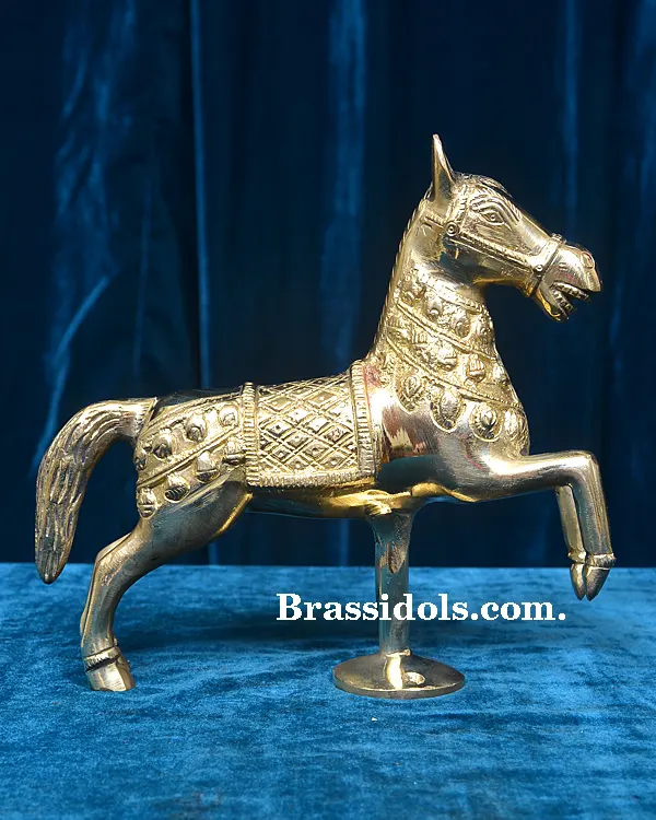 Jumping Horse 1.500 kgBrass Idols