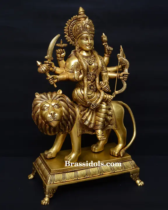 Brass Durga (17 Inch) - secondary