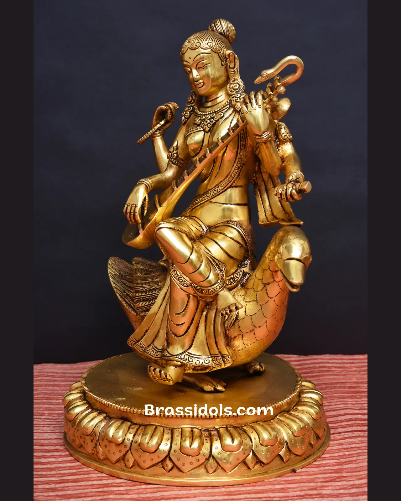 Brass Duck Saraswati - secondary