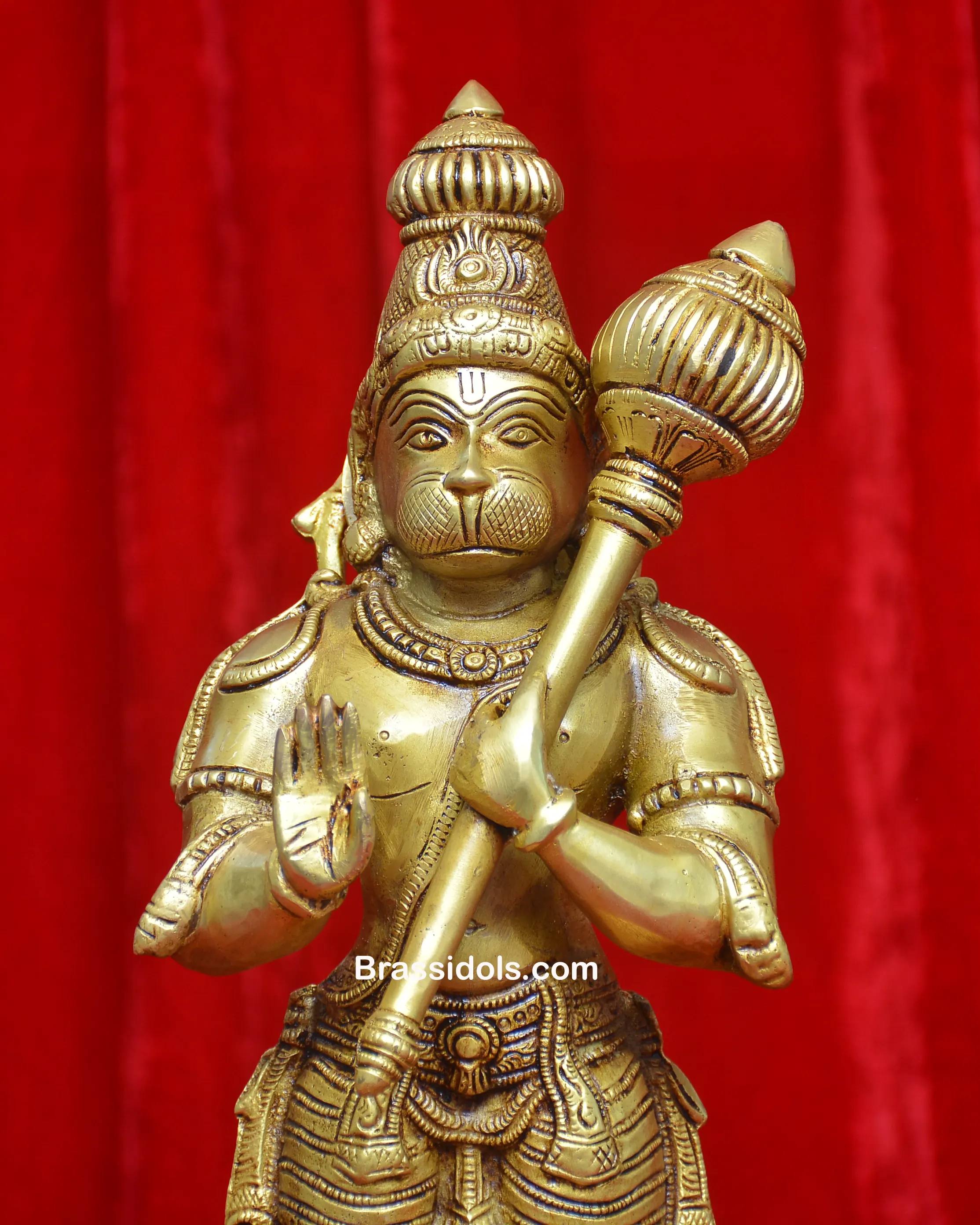 ROUND BASE STANDING HANUMAN JI - secondary