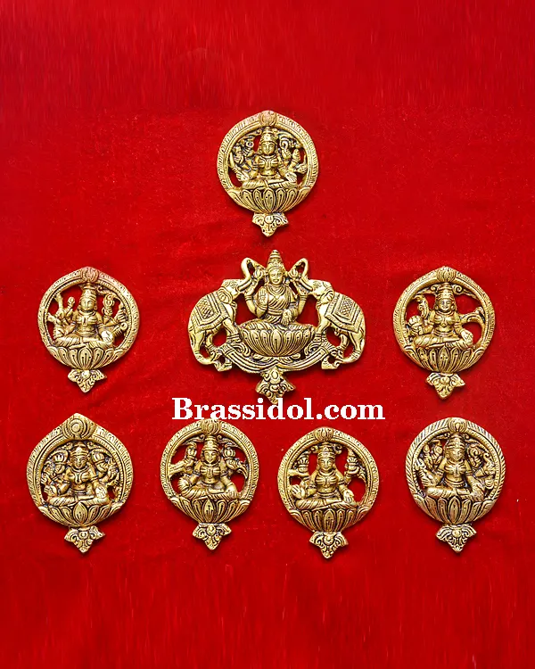 Ast Laxmi With Hanging - secondary