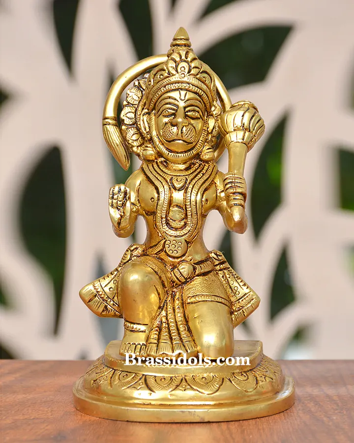 Sitting Hanuman With Base