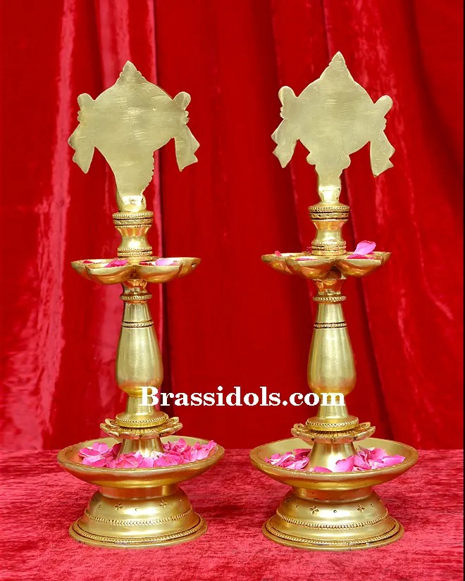 Shank Chakra With Diya - secondary