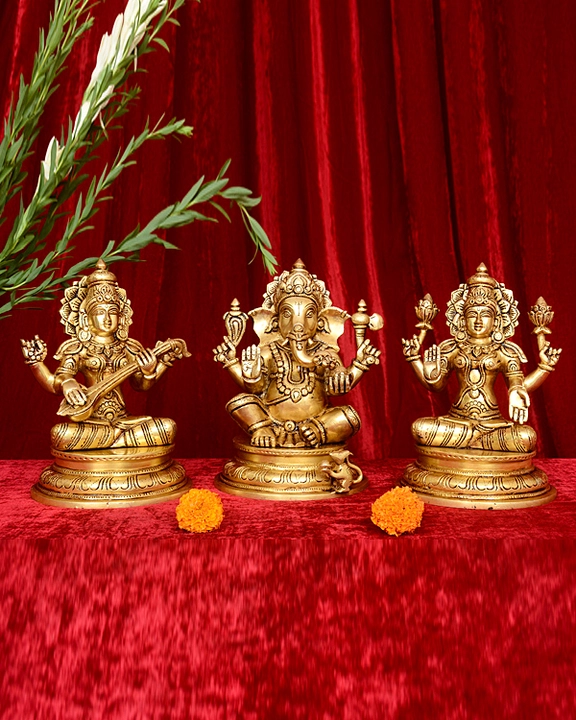 Laxmi Ganesh Gold Base