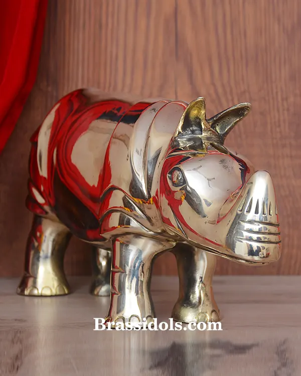 BRASS HIPPO