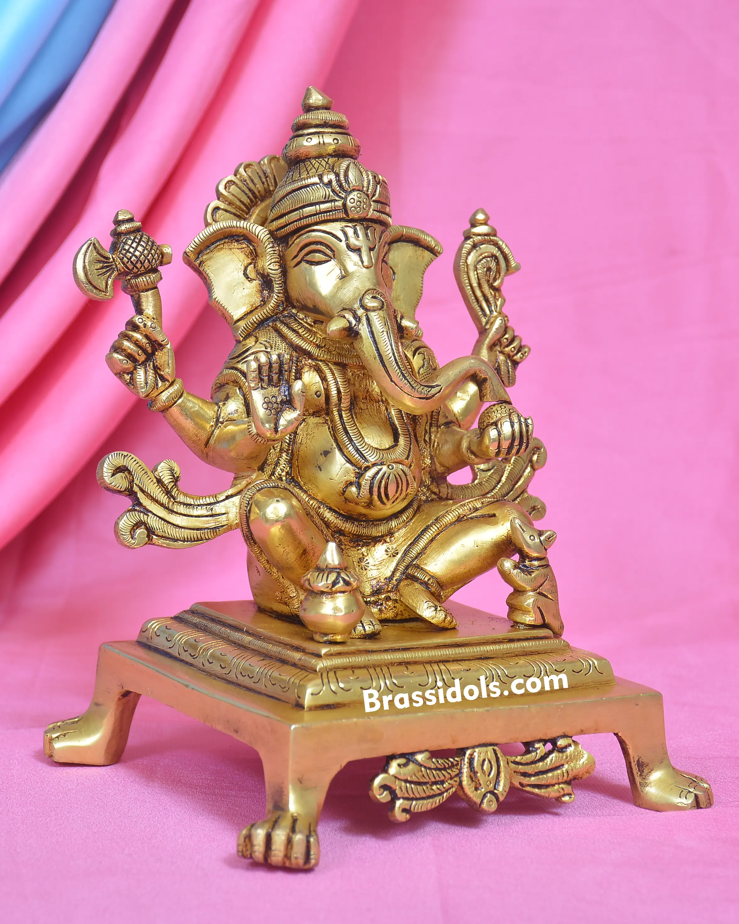 BRASS CHOKI GANESH - secondary