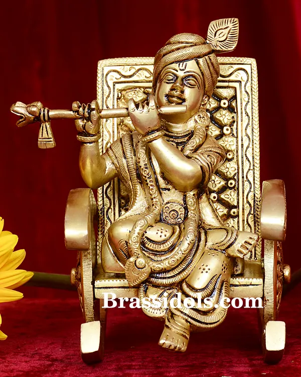 Chair with Krishna