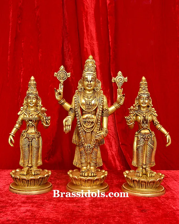 Kamal Balaji Set with bhu devi & sree devi