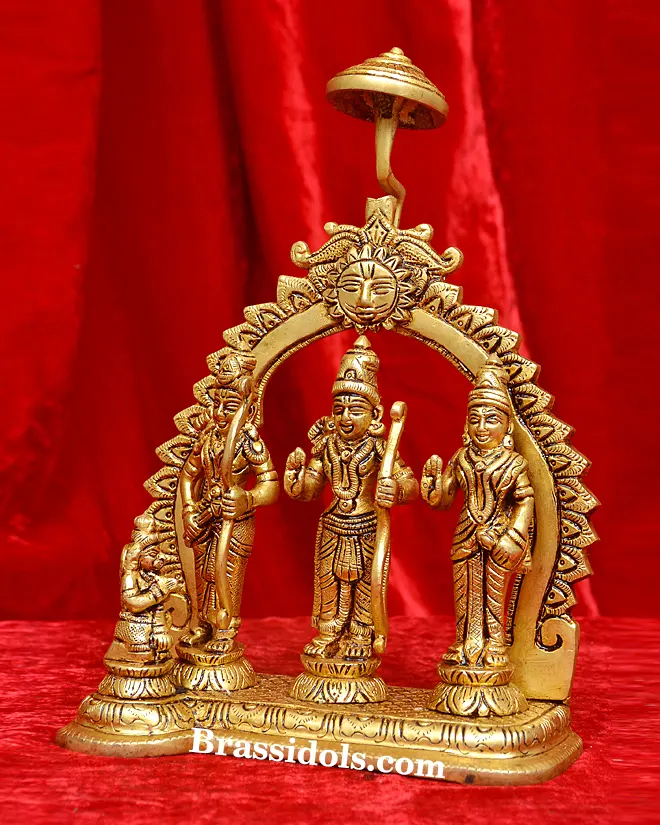 Frame Ram Darbar with umbrella - secondary