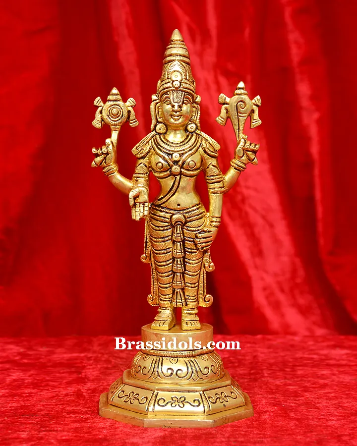 Standing Round Base Tirupati Balaji