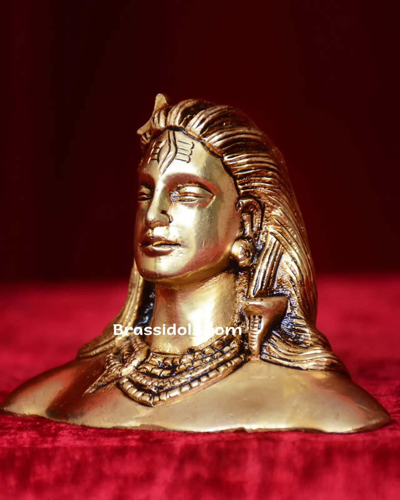 Adiyogi with golden Base - secondary