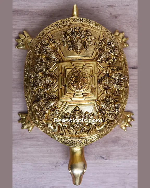 Brass Tortoies Ast Laxmi - secondary