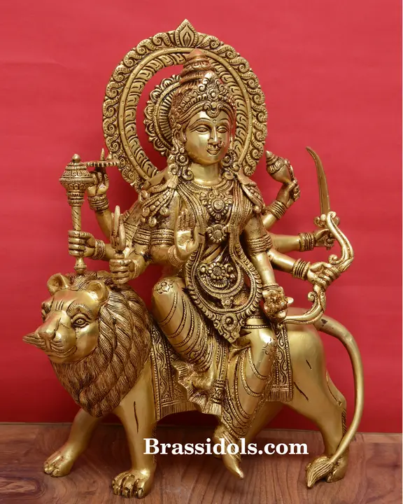 Brass Durga (16 Inch) - secondary
