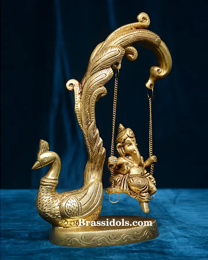 Ganesh With Swing - secondary