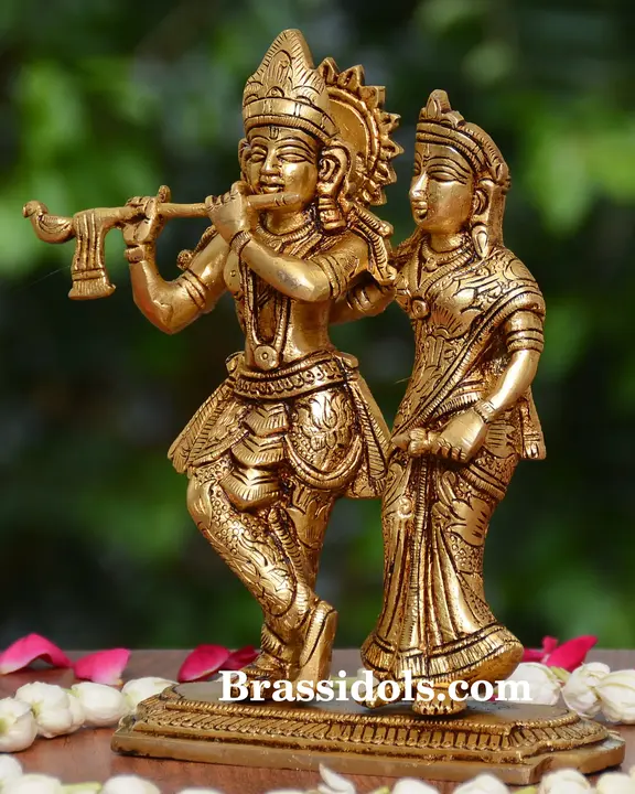 Base with RadhaKrishna - secondary
