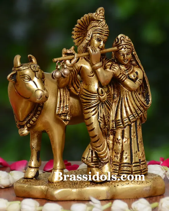 Cow Radha Krishna - secondary