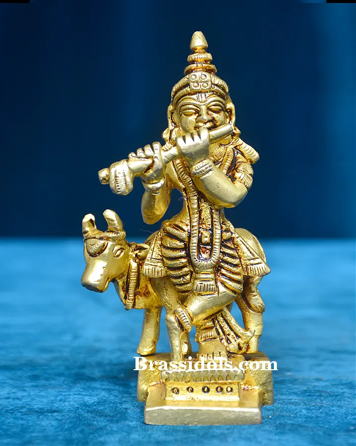 Krishna With Cow 300 gm