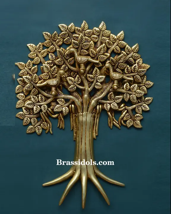 Kalpavriksha Tree with Peacock