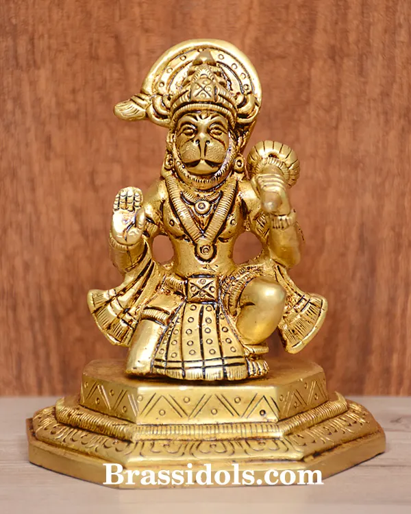 Sitting Hanuman 700gm