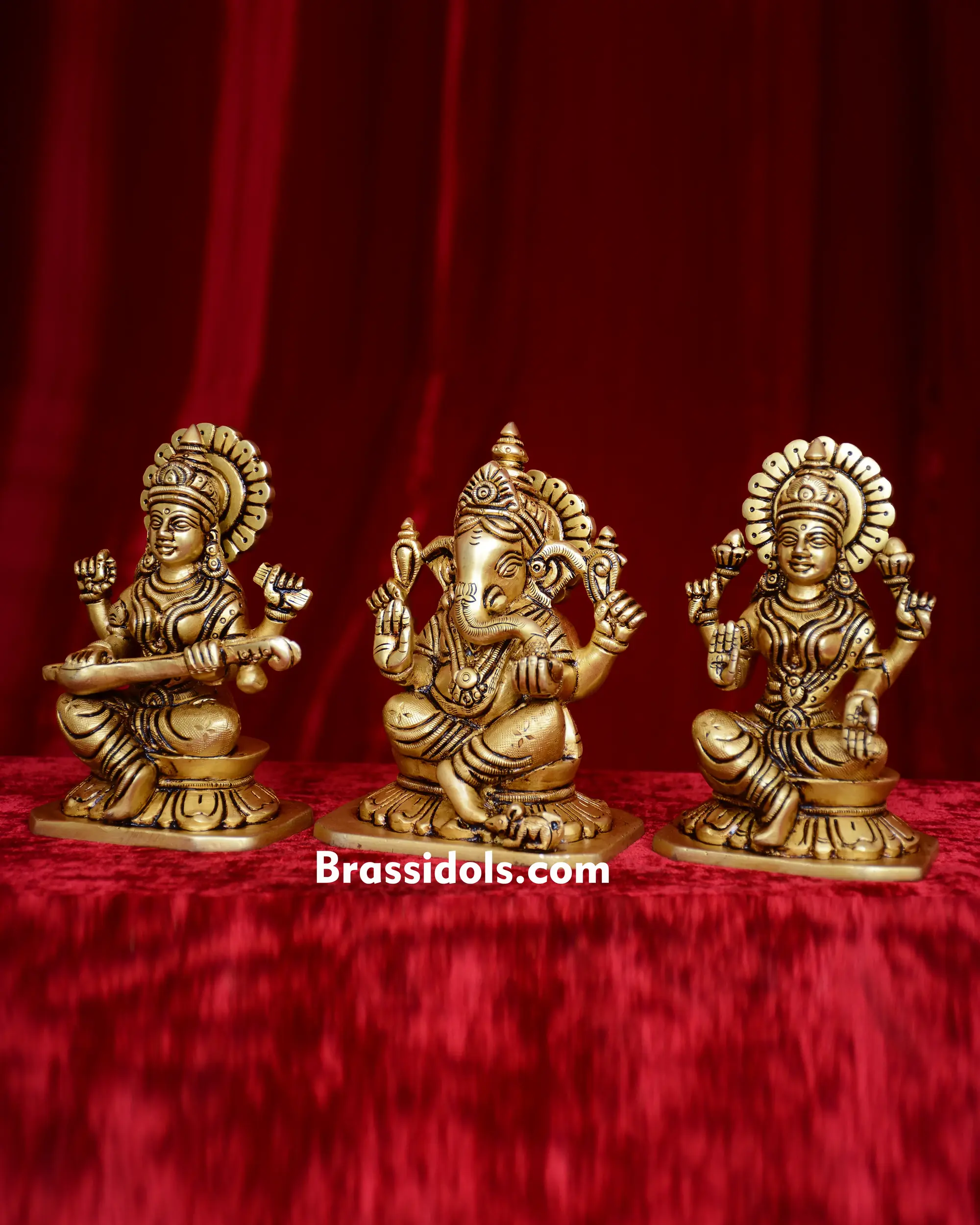 Laxmi Ganesh Saraswati Pentagun base - secondary