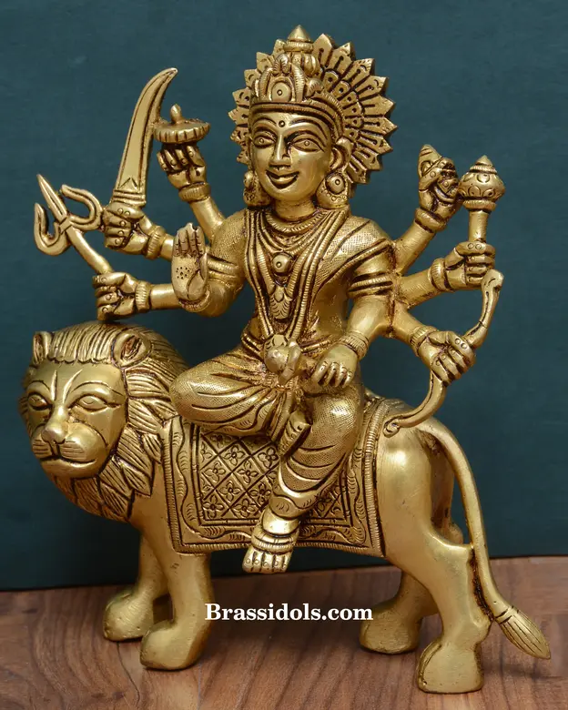 Brass Durga (7 Inch) - secondary