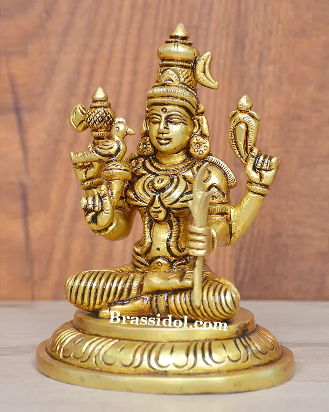 Kamakshi With Oval Base 900gm - secondary