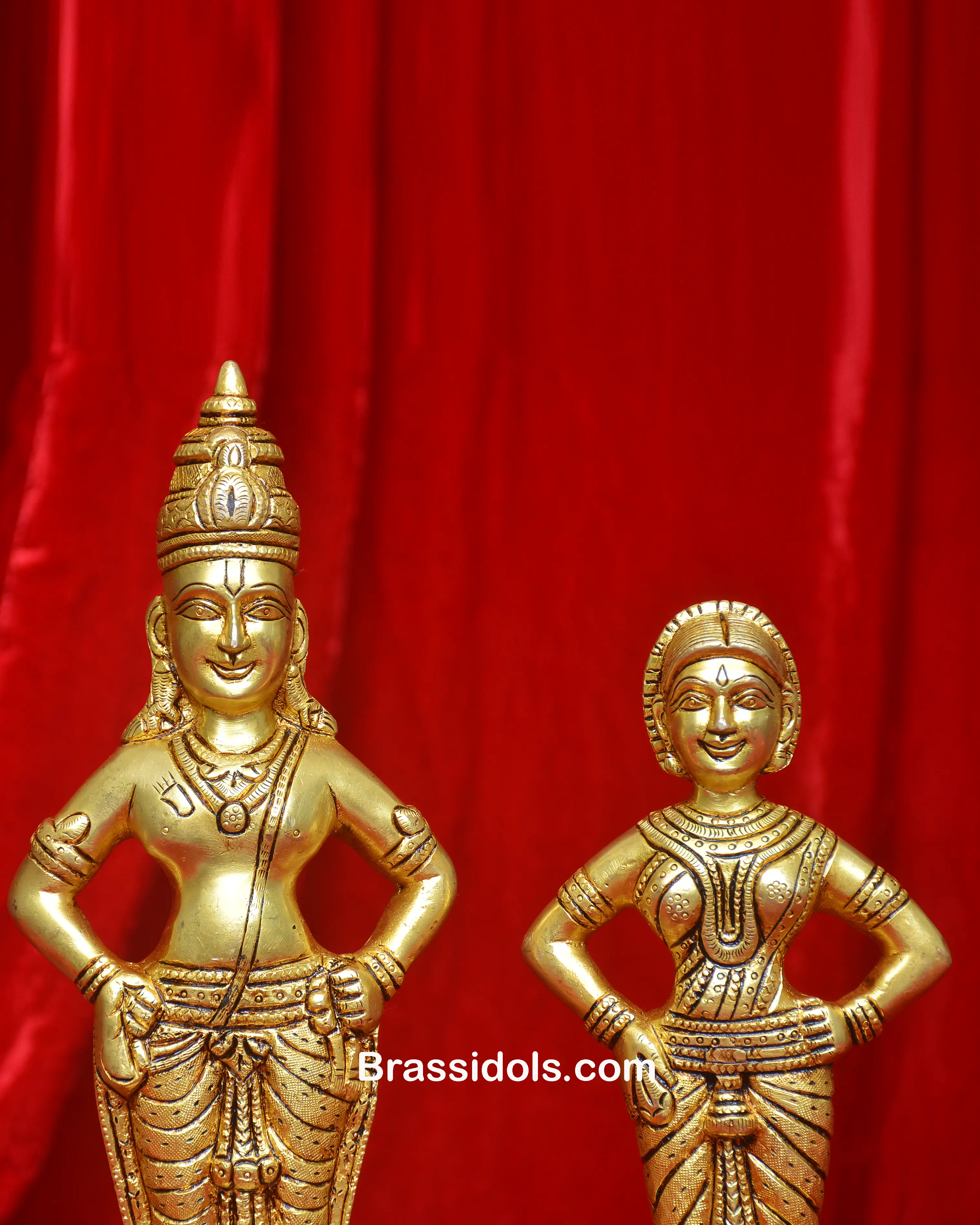 STANDING RUKMANI VITTHAL IDOL - secondary