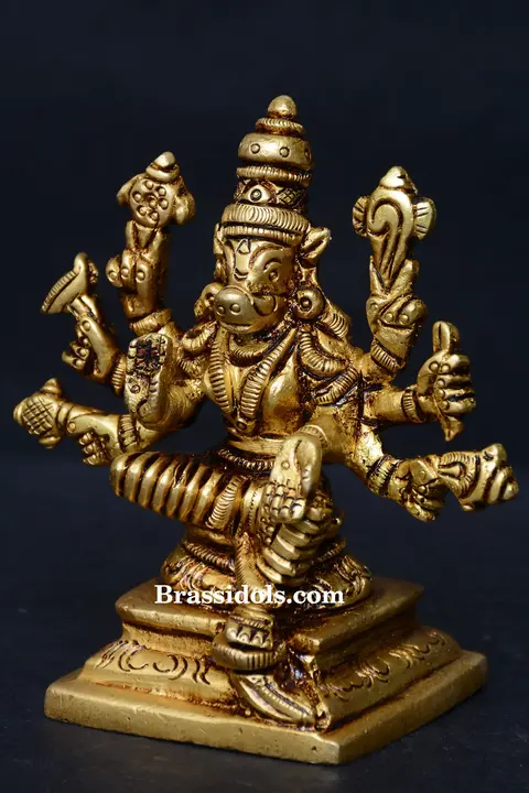 Varahi Amman With Base - secondary