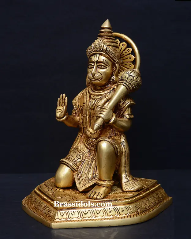 Vinayakmoorti Sitting Hanuman - secondary