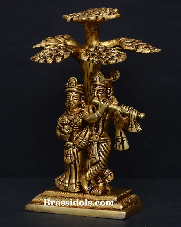 Square Radha Krishna - secondary