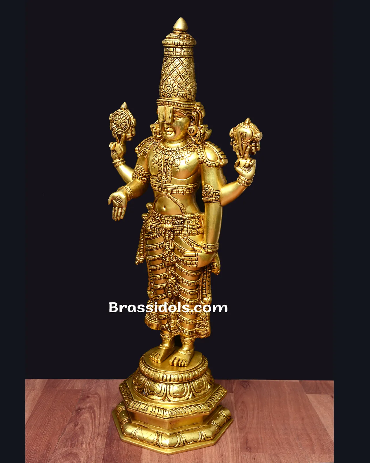 Standing T Balaji Brass - secondary