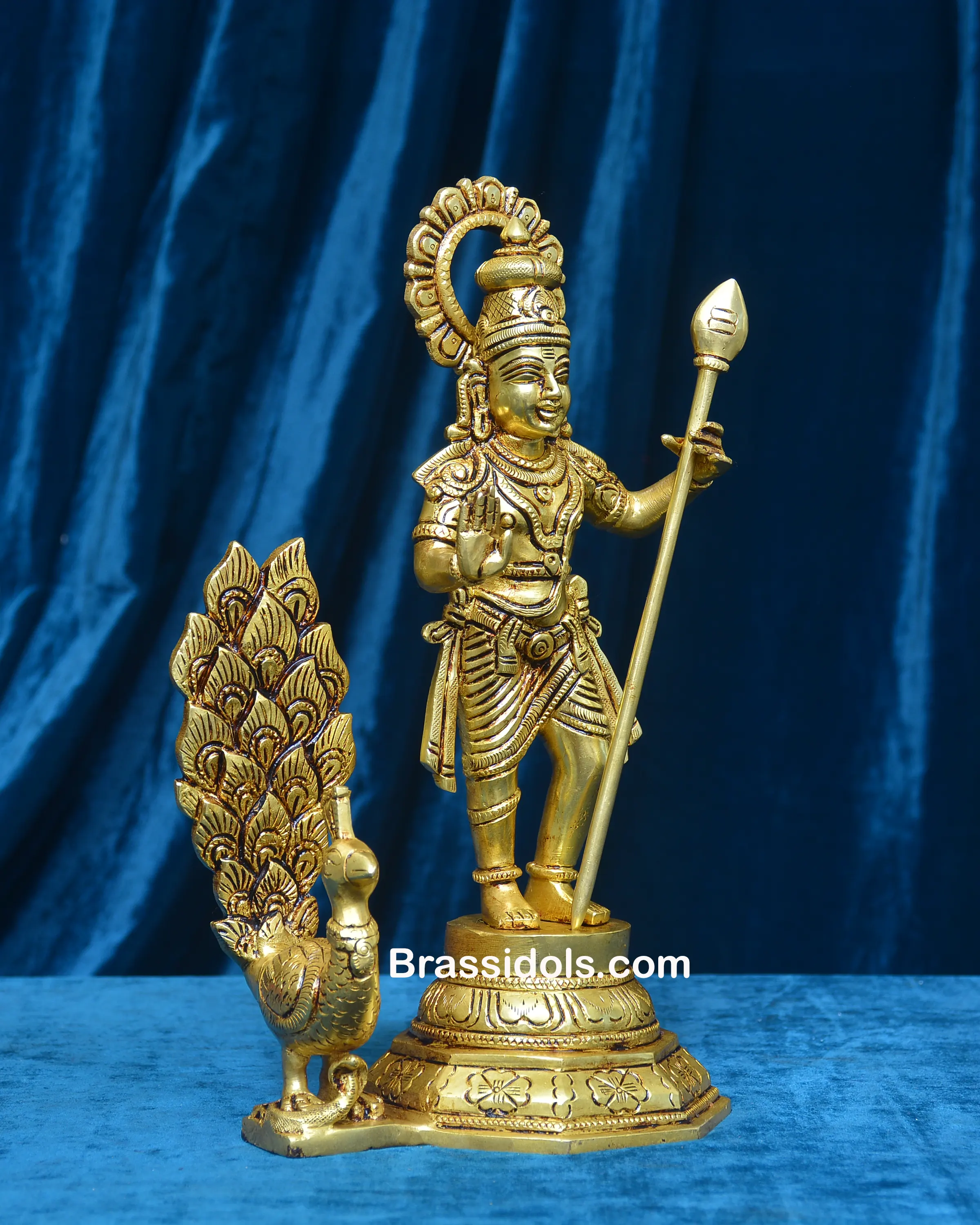 Brass Standing Murugan - secondary