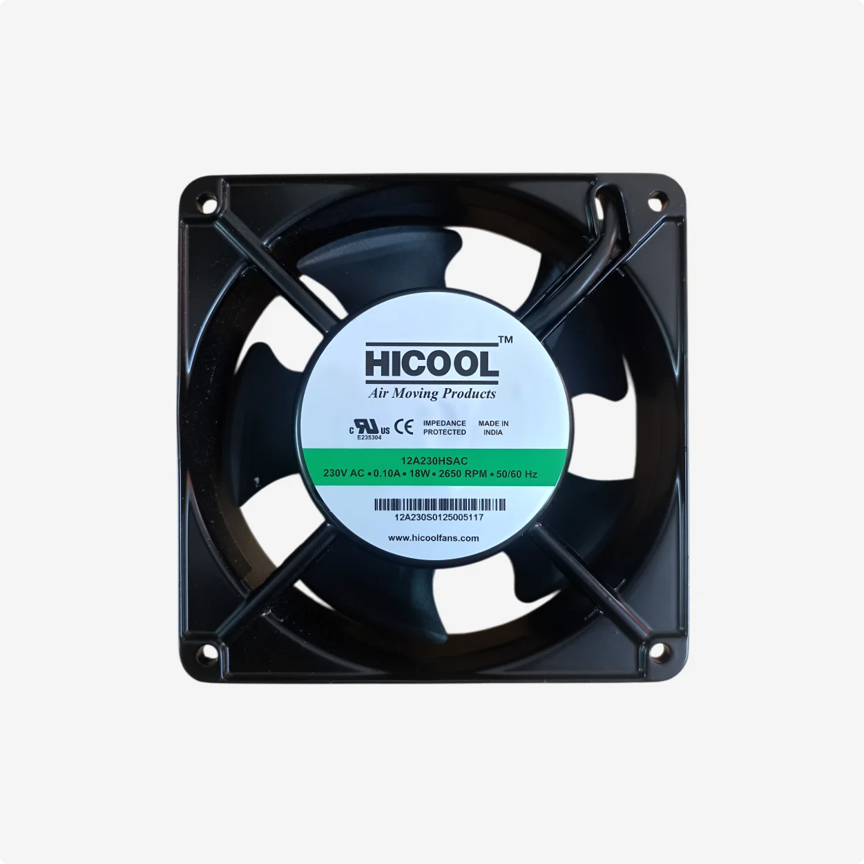 Compact AC/DC Cooling Fans
