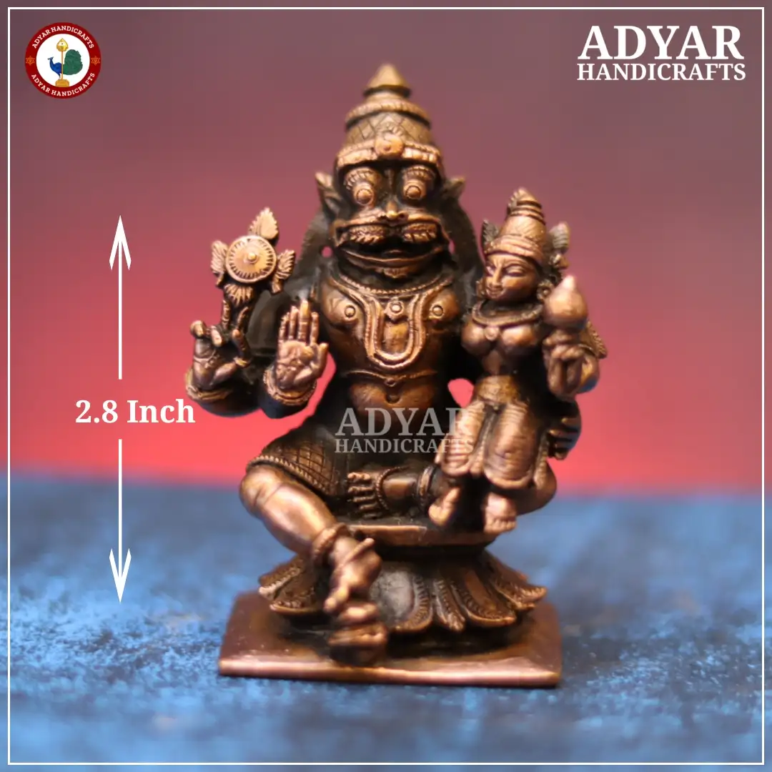 Lakshmi Narasimhar Copper Idol