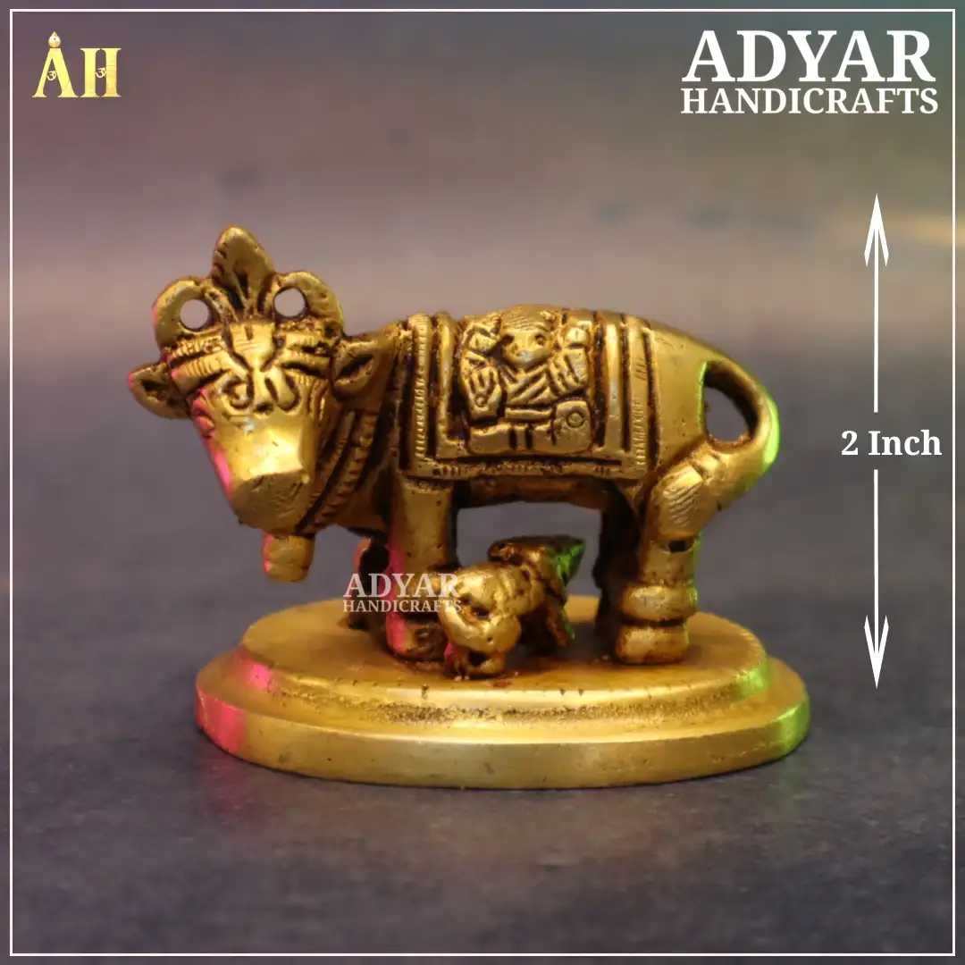 2 Inch Brass Komadha Brass Idol