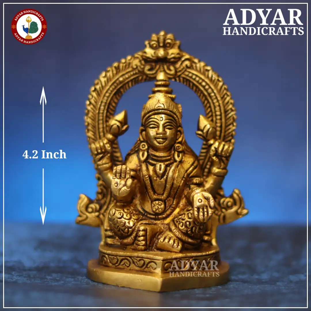 Lakshmi Brass Idol