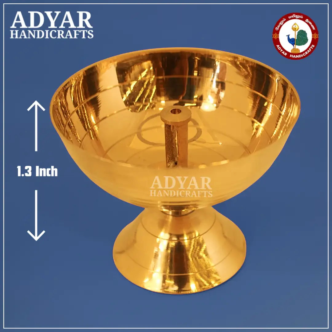 Flat Pyali Size 00Adyar Handicrafts Flat Pyali Size 00Adyar Handicrafts