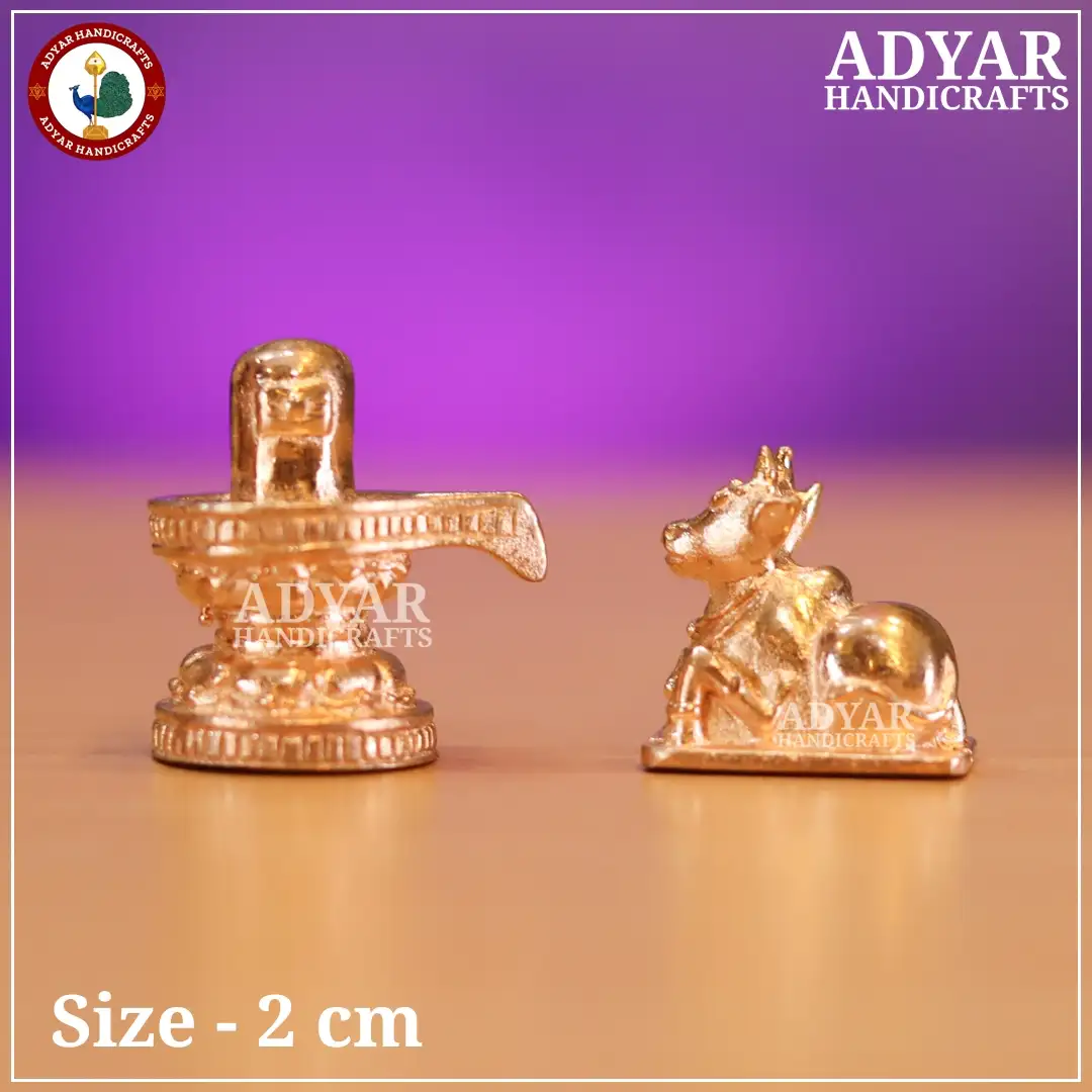 Shivalingam Nandi Panchalogam Idol