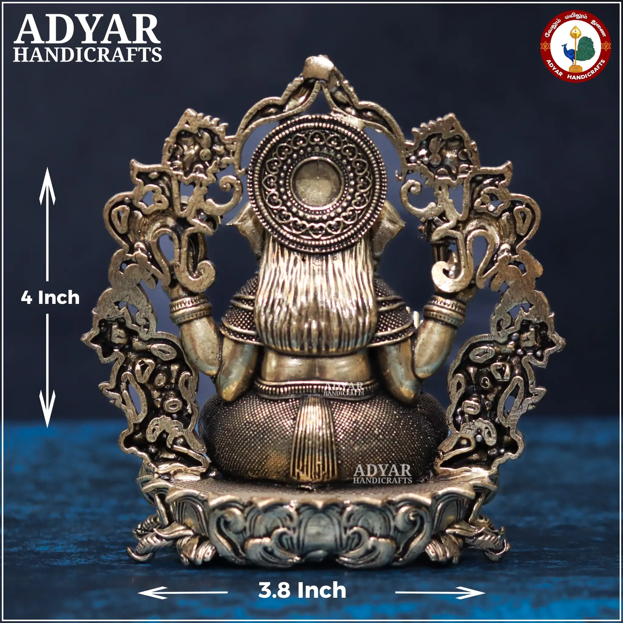 Ganesha Idol (Lite Weight Brass) - secondary