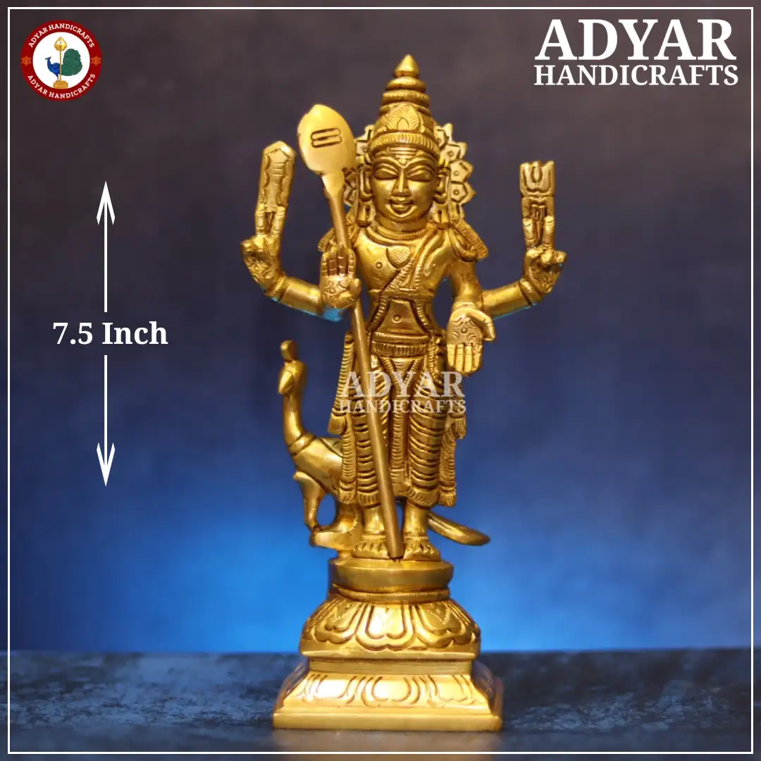 Murugan brass idol