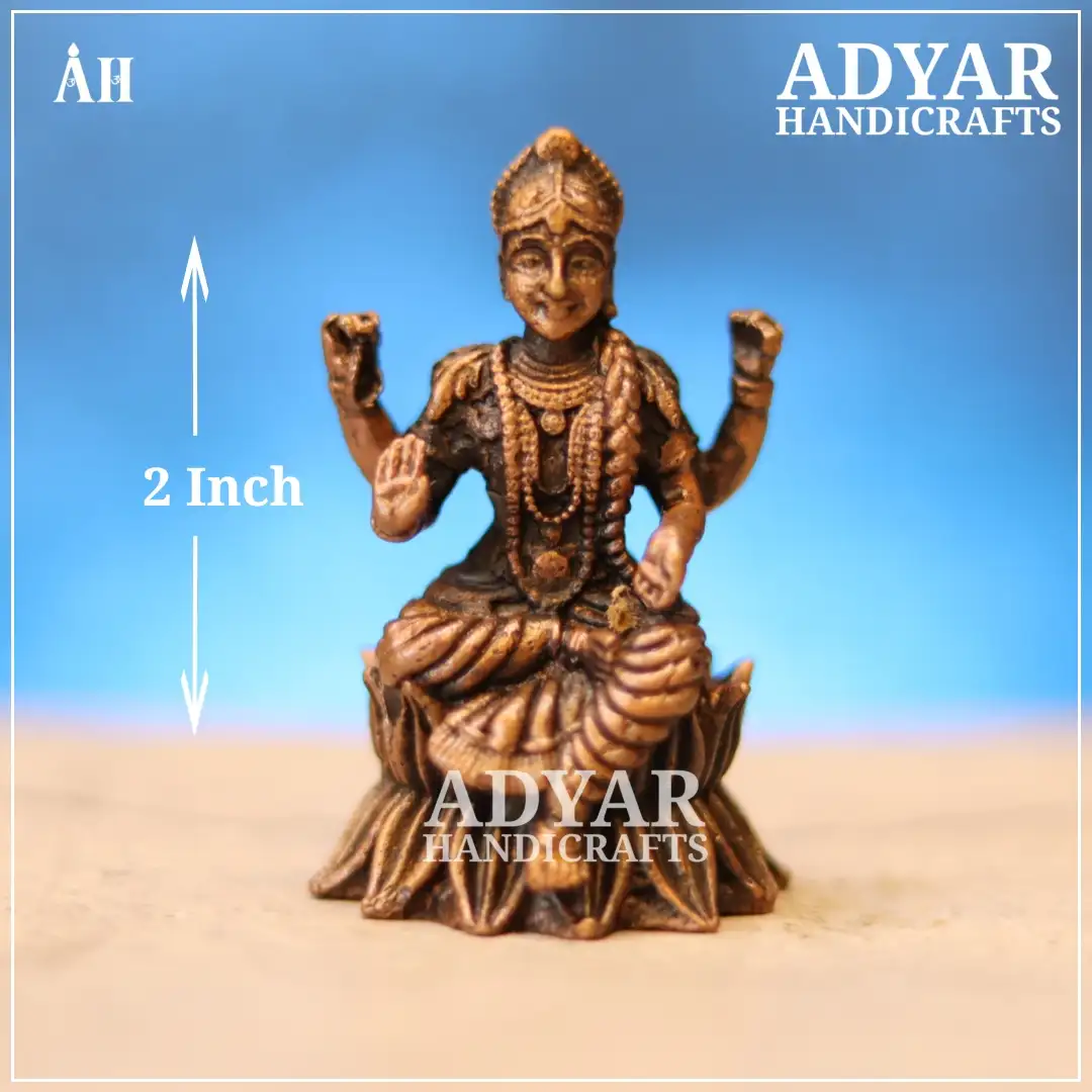 Balambigai 2-Inch Copper Idol – Handmade Spiritual Home Décor