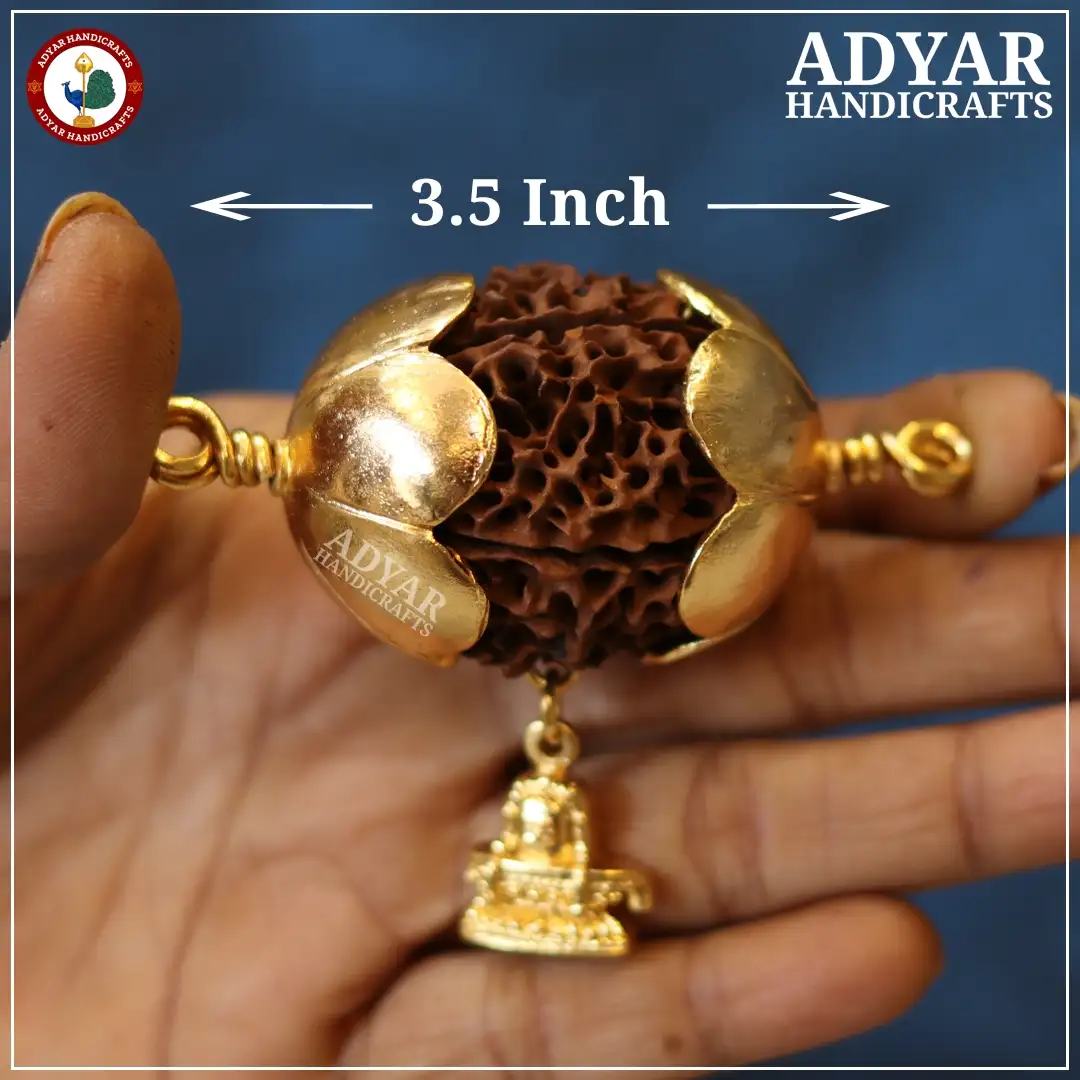 5 Face Rudraksha With Shivalingam pendent - secondary