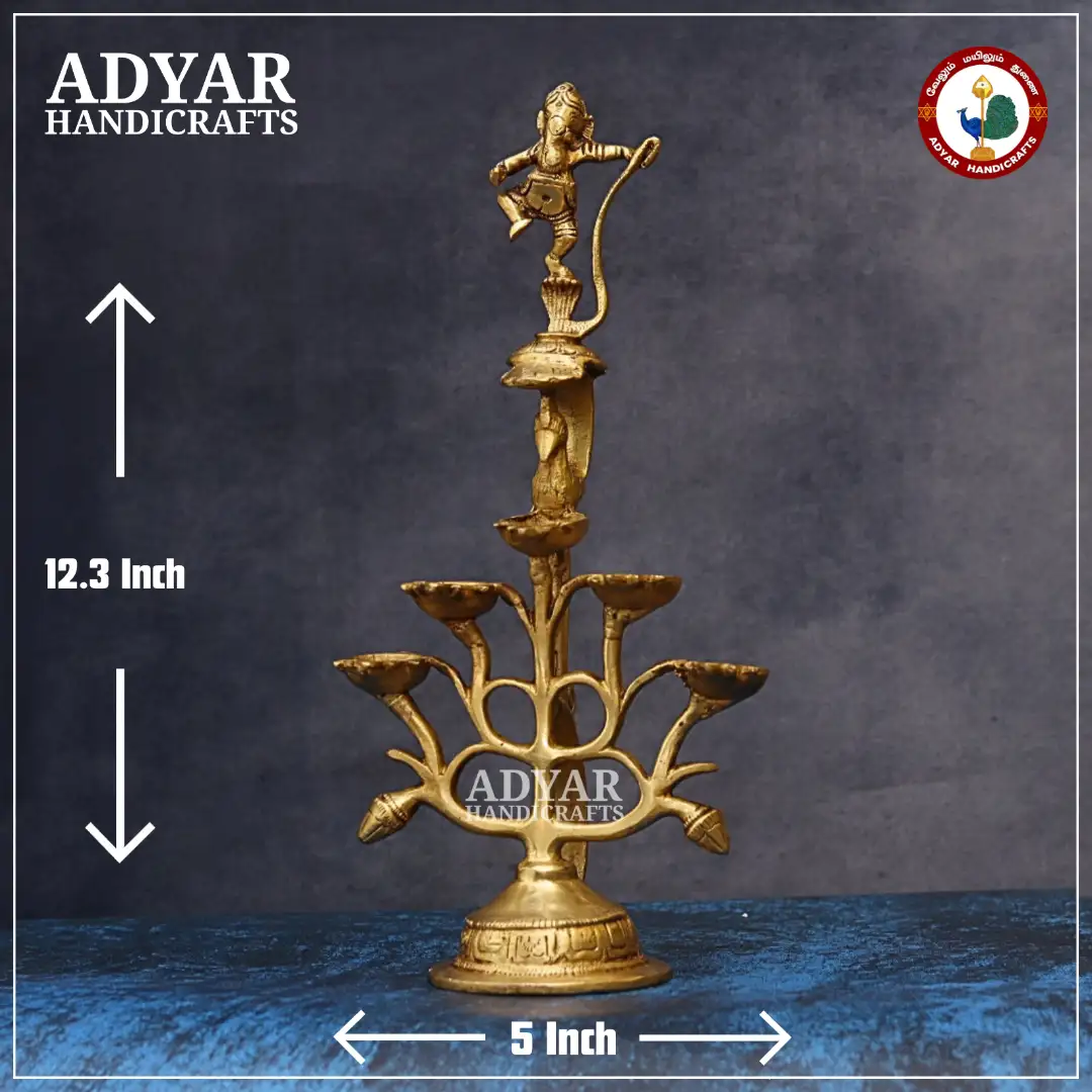 Narthana Ganesha Lamp